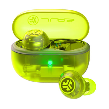Go Pop ANC True Wireless Earbuds Transparent Neon Green - BWP