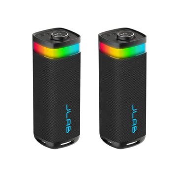 JBuds Party Portable Bluetooth Speaker Black 2 Pack